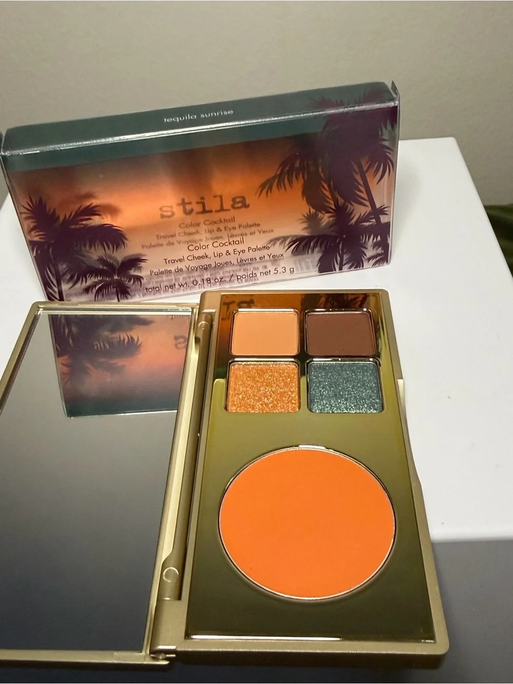 NIB Stila Color Cocktail Travel Palette